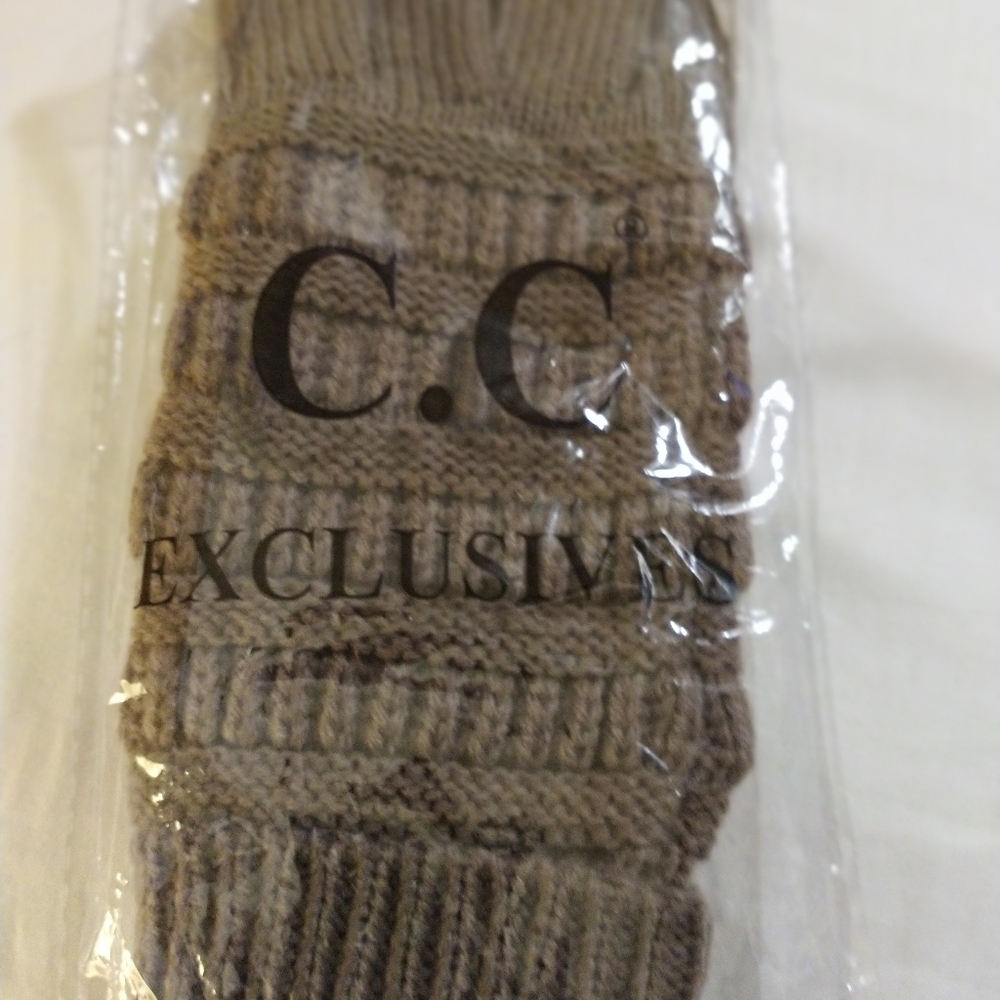 C.C Ribbed Gloves with Smart Tip - Picture 6 of 7